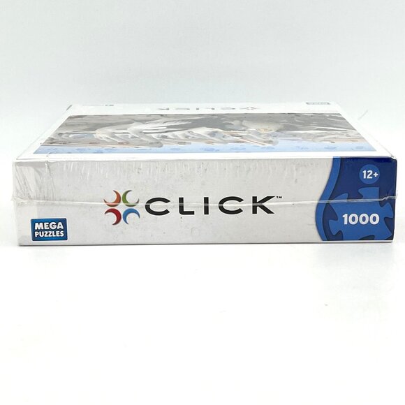 Mega Puzzles Click 1000-Piece Australian Pelicans Jigsaw Puzzle Aussie Birds New - Picture 4 of 9